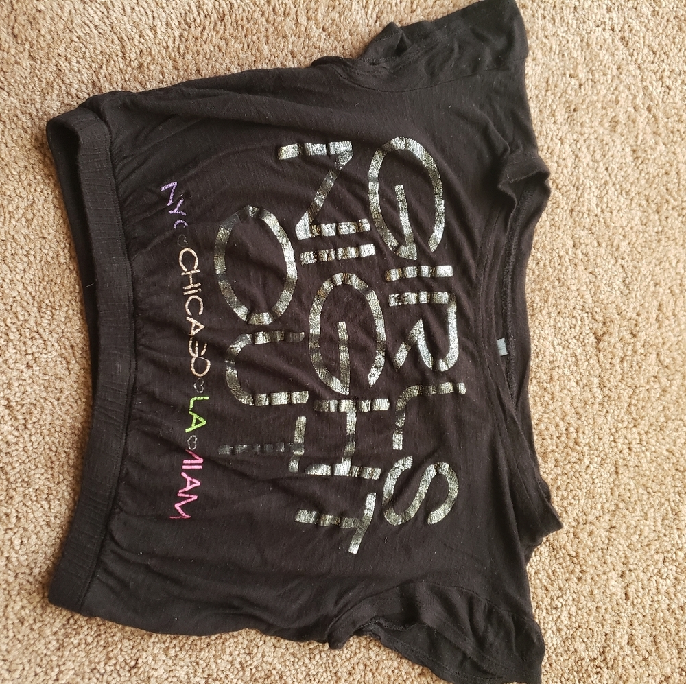 Black GNO Crop Top